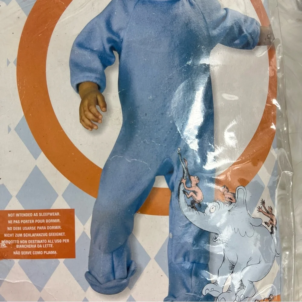 Horton Hears a Who Infant Costume NEW 6-12 months dr. Seuss